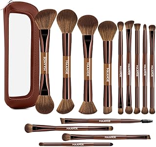 13-Piece Foundation Makeup Brush Set with Bag