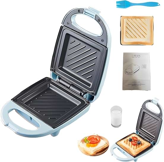 Multi-functional Breakfast Sandwich Maker and Waffle Maker