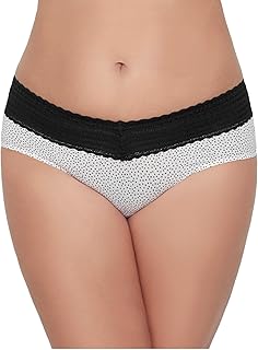 Women's Comfort Waist Lace Microfiber Hipster