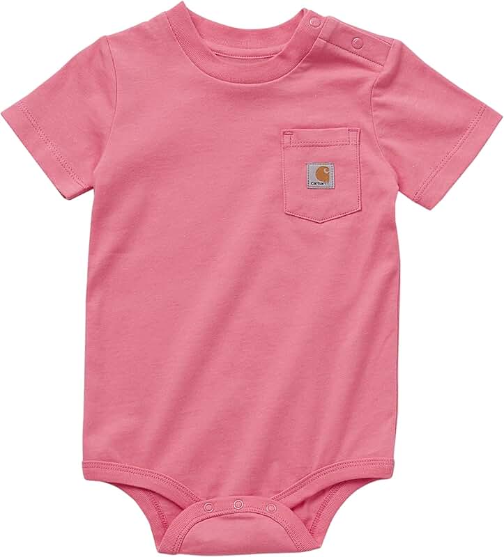 Kid's Short-Sleeve Pocket Bodysuit