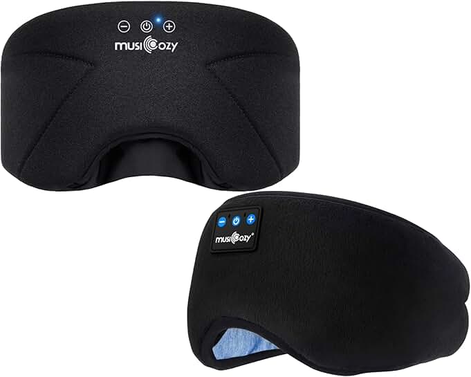 Wireless Sleep Headphones with Washable Eye Mask