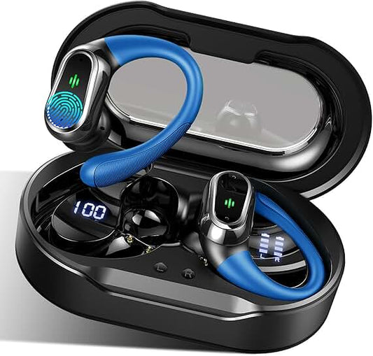 Wireless Bluetooth Earbuds with Noise Canceling and 50H Playtime