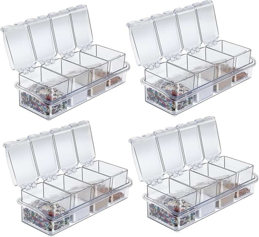 Large Foldable Trunk Organizer with Expandable Compartments