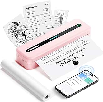 Wireless Portable Thermal Printer for Travel and Office