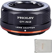 Manual Focus Lens Adapter for Contax/Yashica to Nikon Z