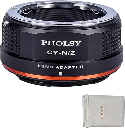 Manual Focus Lens Adapter for Contax/Yashica to Nikon Z