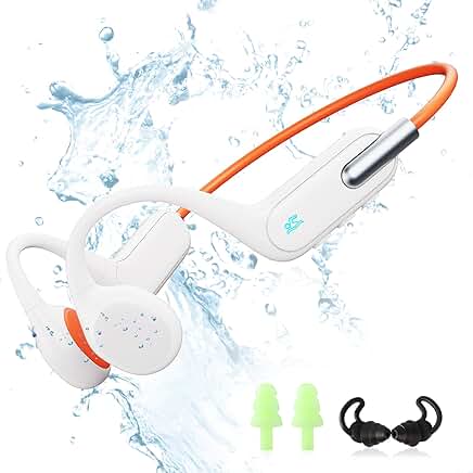 Waterproof Bone Conduction Headphones with MP3 for Sports