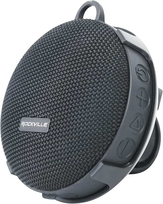 Waterproof Bluetooth Speaker with Bike Mount and Long Battery