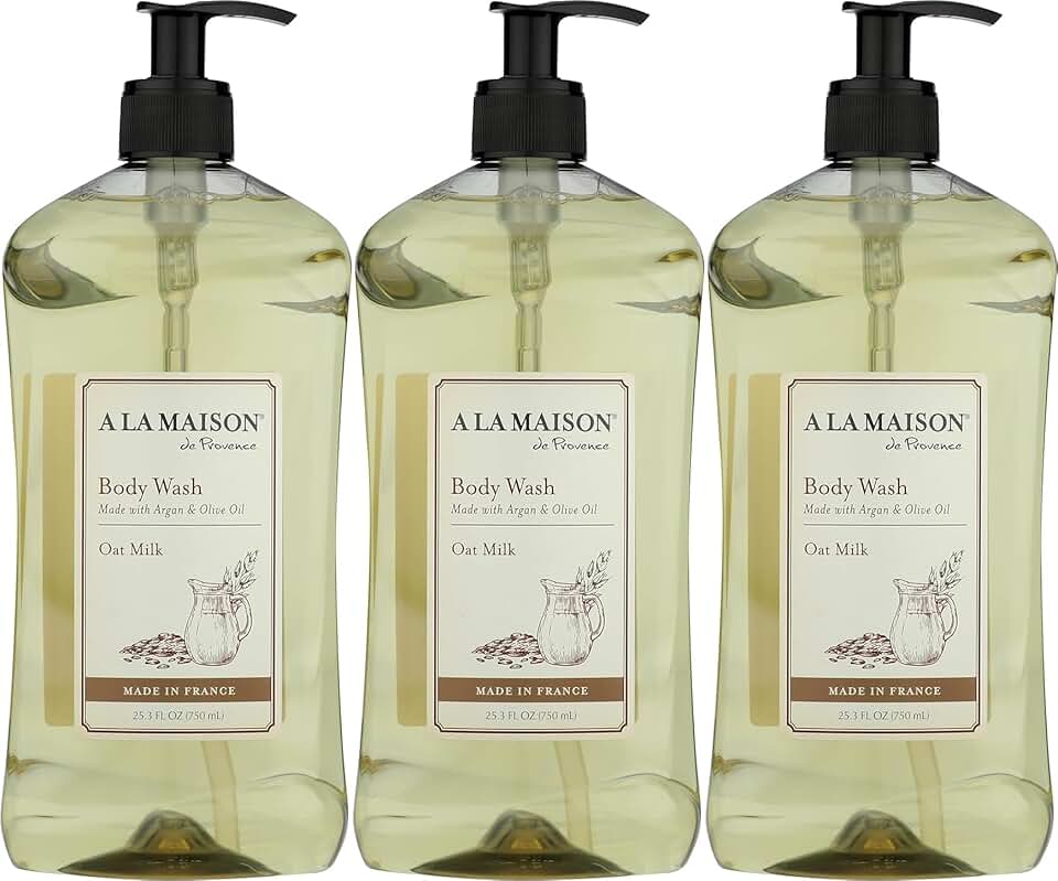 Oat Milk Body Wash, 25.36 Fl Oz, 3 Pack