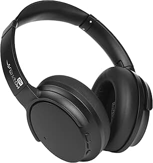 Wireless over-ear headphones with 40-hour playtime