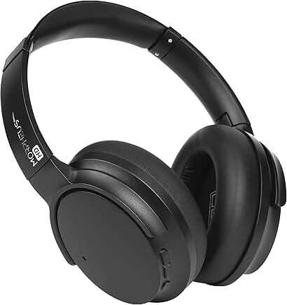 Wireless over-ear headphones with 40-hour playtime