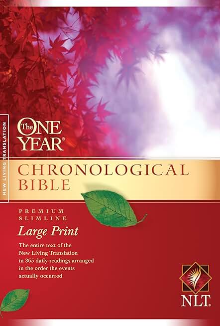 One Year Chronological Bible Large Print Softcover