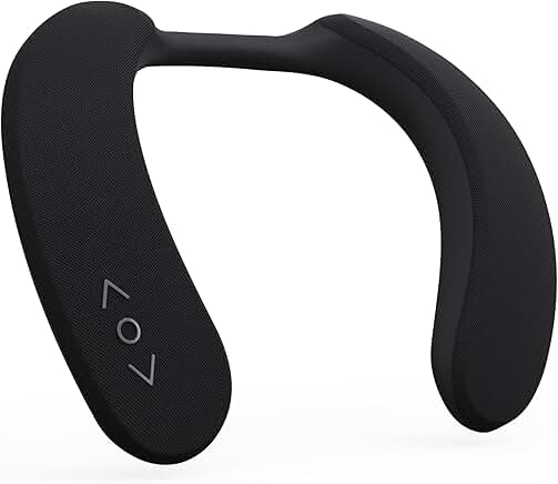Wireless neck speaker with 3D sound and 24-hour play