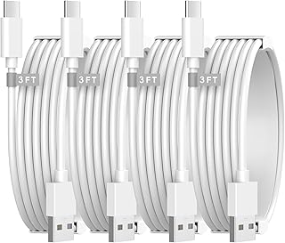 Fast Charging USB C Cables for iPhone and iPad, 4 Pack