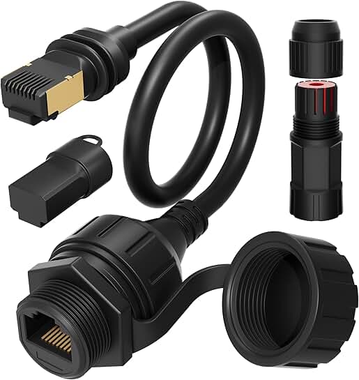 USB-C Power Cable and Ethernet Adapter for Mini