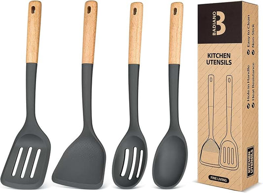 Silicone Mini Spatula and Spoonula Set