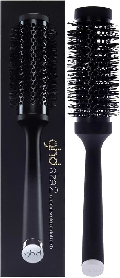 Ceramic Vented Round Brush, 1.3 Inch Barrel