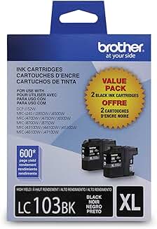 High-Yield Black Ink Cartridges, Pack of 2