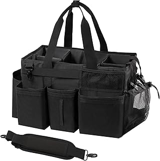 Portable Cleaning Organizer with Handle and Dividers