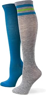 Women's 2 Pack Tall Athletic Knee High Socks