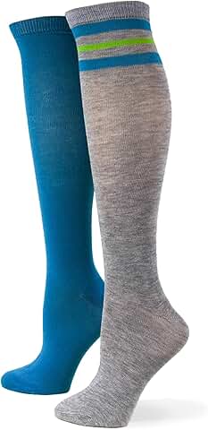 Women's 2 Pack Tall Athletic Knee High Socks