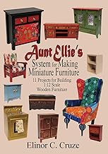 Miniature Furniture Building Projects for 1:12 Scale