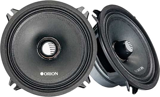 High Efficiency 5.25" Mid-Range Bullet Speakers (Pair)