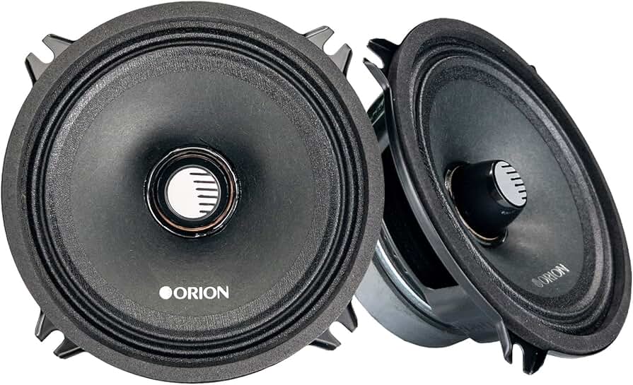 High Efficiency 5.25" Mid-Range Bullet Speakers (Pair)