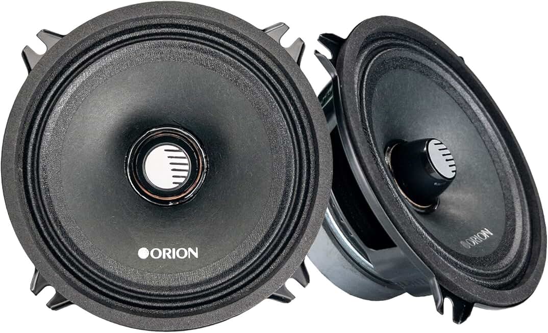 High Efficiency 5.25" Mid-Range Bullet Speakers (Pair)