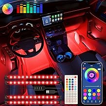 Interior Car Lights with Remote and Music Sync