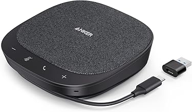 USB Conference Microphone with 360° Voice Coverage