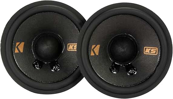 2.75-inch 4-ohm Mid-Range Speakers with Brackets