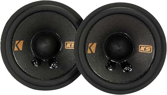 2.75-inch 4-ohm Mid-Range Speakers with Brackets