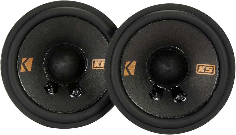 2.75-inch 4-ohm Mid-Range Speakers with Brackets