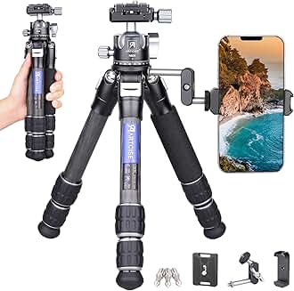 Lightweight Mini Carbon Tripod with Ball Head