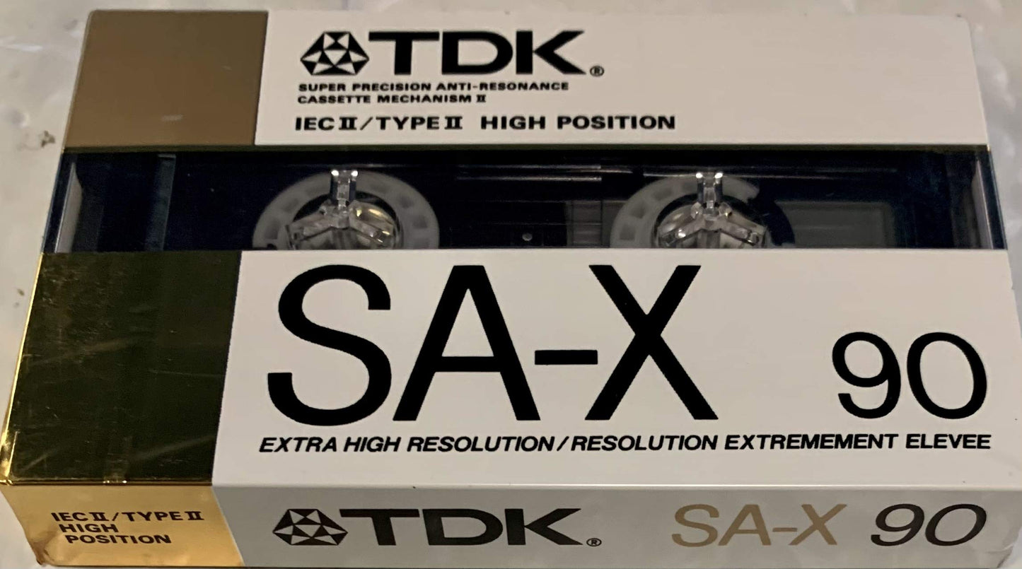 SA-X 90 Minute Blank Cassette Tape