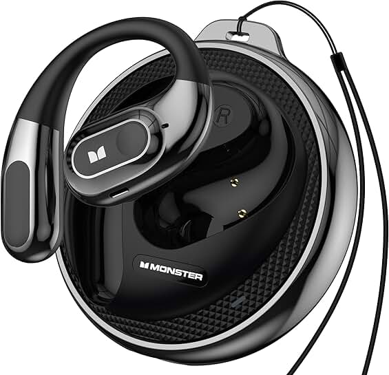 Wireless Open Ear Earbuds with 24H Play and IPX5 Water Resistance