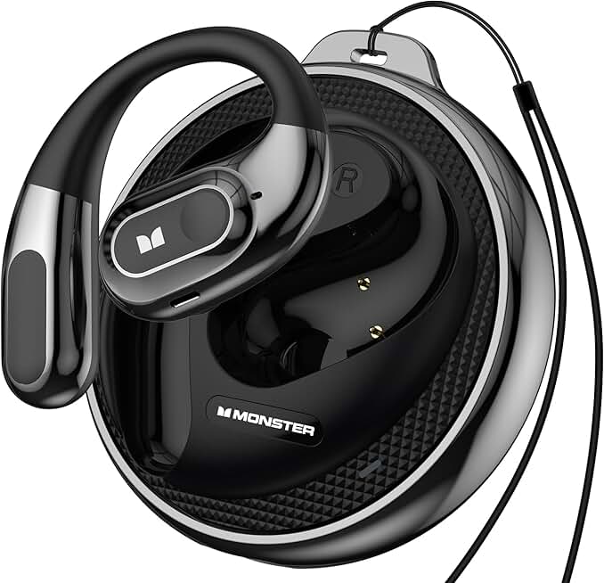 Wireless Open Ear Earbuds with 24H Play and IPX5 Water Resistance
