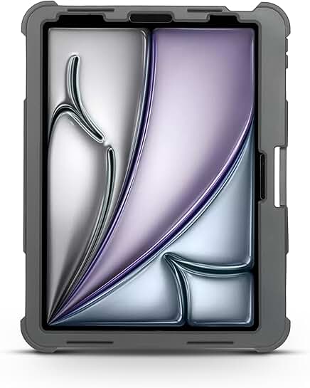 Rugged iPad Pro 11-inch Case with Screen Protector and Stand