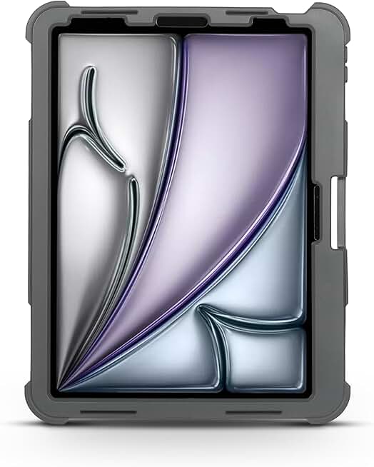 Rugged iPad Pro 11-inch Case with Screen Protector and Stand