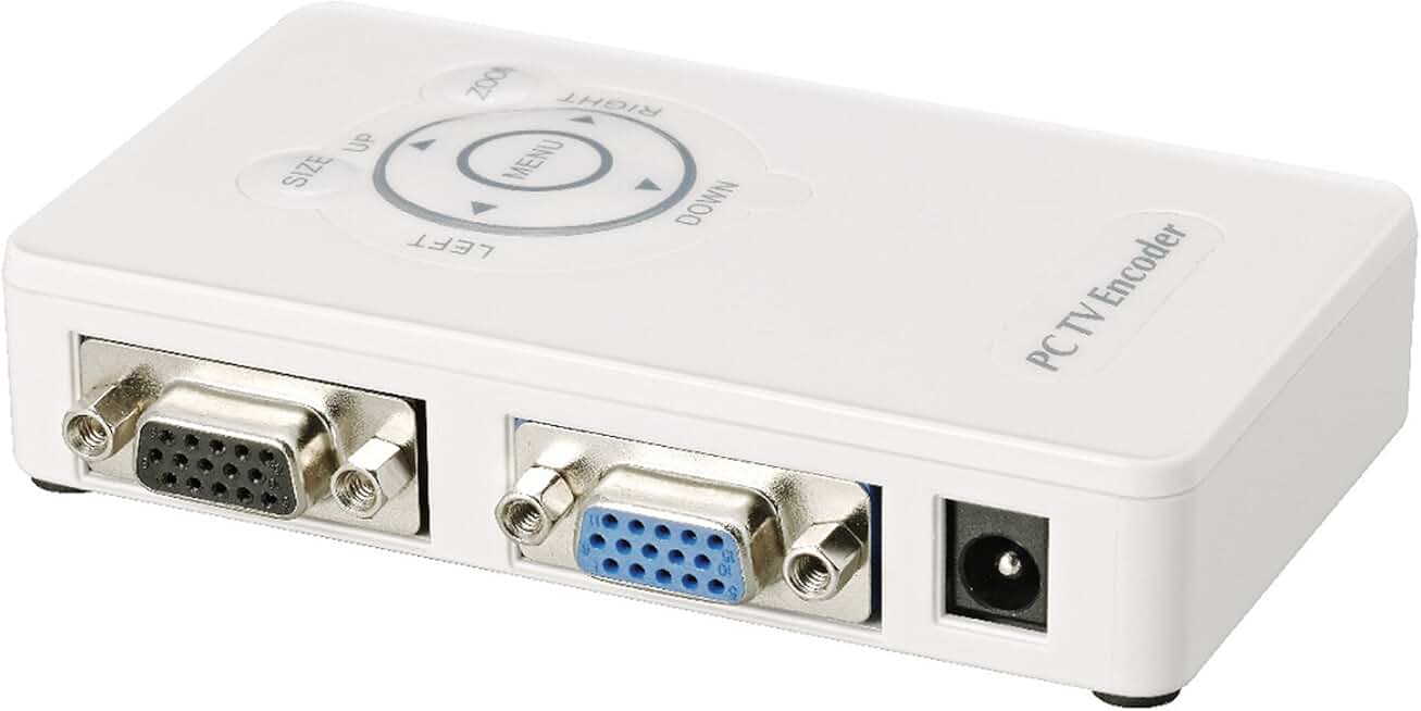 VGA to Composite Video Converter Box