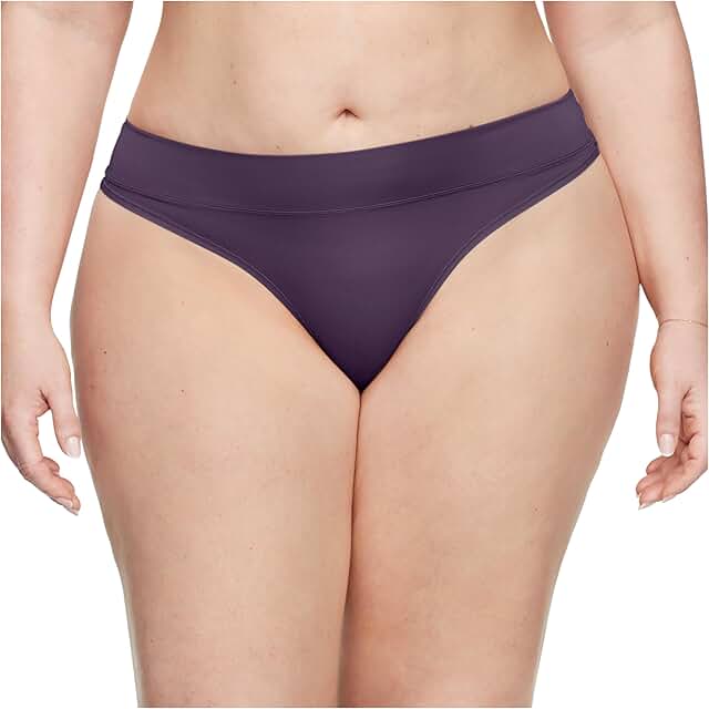 Women's Comfortable No Pinching Dig-Free Waistband Thong