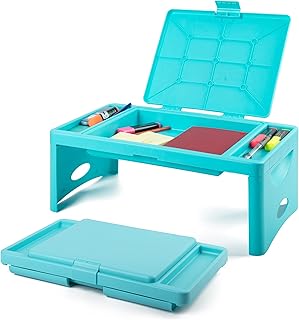 Foldable Lap Desk with Storage for Kids and Adults