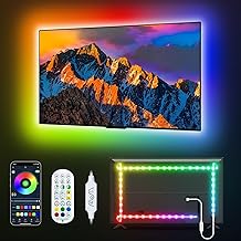 LED Backlight for TV, 9.8FT RGBICW Color Changing Strip