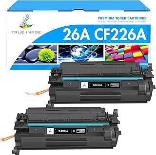Black Laserjet Toner Cartridge for HP Printer, 2 Pack