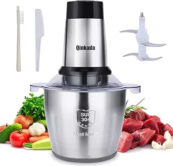 Powerful 500W Food Processor with 14-Cup Bowl