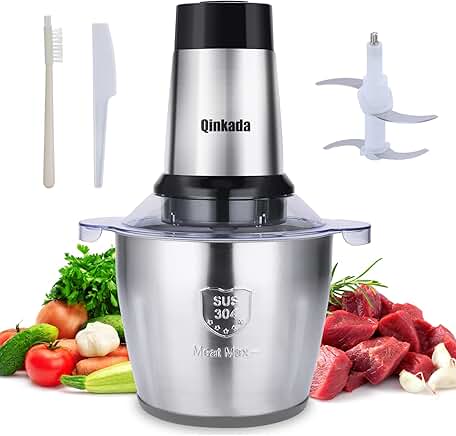 Powerful 500W Food Processor with 14-Cup Bowl