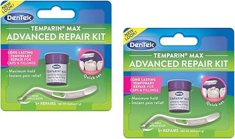 Lost Filling and Loose Cap Repair Kit, 2-Pack