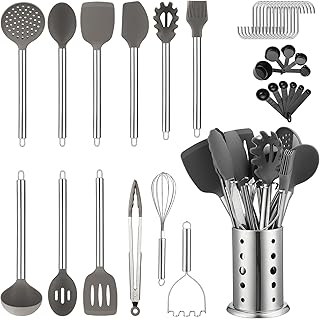 38-Piece Non-Stick Silicone Kitchen Utensil Set
