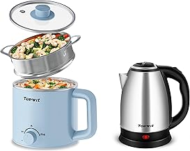 Electric Cooker with Steamer and Kettle